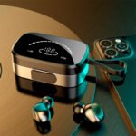 سماعات أذن لاسلكية بتقنية البلوتوث (TWS) لهواتف Note 20 وS10 وS20، مزودة بميكروفون وصوت ستيريو وباس قوي، ومناسبة للرياضة.