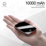 بنك طاقة (شاحن محمول) بقدرة 8 واط مع خاصية الشحن السريع ومخرج USB مزدوج للهواتف.