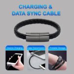 كابل شحن USB جديد لسوار الشحن، سلك شحن بيانات لهاتف iPhone 14 و13 Max، كابل USB-C للهاتف، كابل Micro