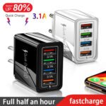 شاحن حائط USB بتقنية Quick Charge 3.0، شاحن سريع للهواتف والأجهزة اللوحية